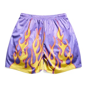 Men's Summer Mesh Shorts Quick Dry 100% Polyester Double <b>Layer</b> Breathable Gym Basketball Casual Sportswear Streetwear - Product Image 5