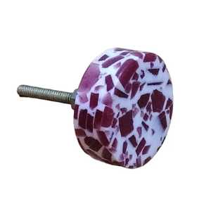 Trendy Handmade Resin Drawer <b>Knobs</b> Stylish Cabinet Door <b>Knobs</b> for Wardrobe Kitchen Furniture - Product Image 1