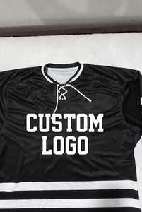 Maillot de hockey sur glace réversible, uniforme d'entraînement d'équipe double face, impression par sublimation, vêtements d'entraînement, approvisionnement en gros - Product Image 3