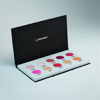 INNORHINO Emballage personnalisé pour palette de fards à paupières, vernis à ongles, huile, boîte en papier rigide biodégradable et recyclable, finition mate