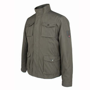 Chaqueta Bomber Deportiva Unisex Personalizada, Ligera, de Primavera, con Revestimiento Resistente al Agua, Material de Poliéster/Algodón, Estilo Formal, para Exteriores - Product Image 3