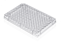 Plaque ELISA carrée transparente à 96 puits, 300 µl, fond plat, haute capacité d'adsorption, en PP, pour lecteur d'immunoanalyse, consommables de diagnostic de laboratoire Cotaus