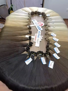 Extensiones de Cabello Tejidas a Mano de Tendencia 2025, 100% Cabello Humano Virgen Vietnamita, Color Personalizado, Suave y Sedoso, Calidad Premium - Product Image 3