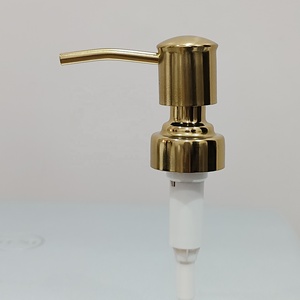 High-End Stainless Steel Gold Bathroom Dispenser Pump for Hotel Home Bathroom <b>Accessories</b> Foam Pump Shampoo Bottle Pump - Product Image 2