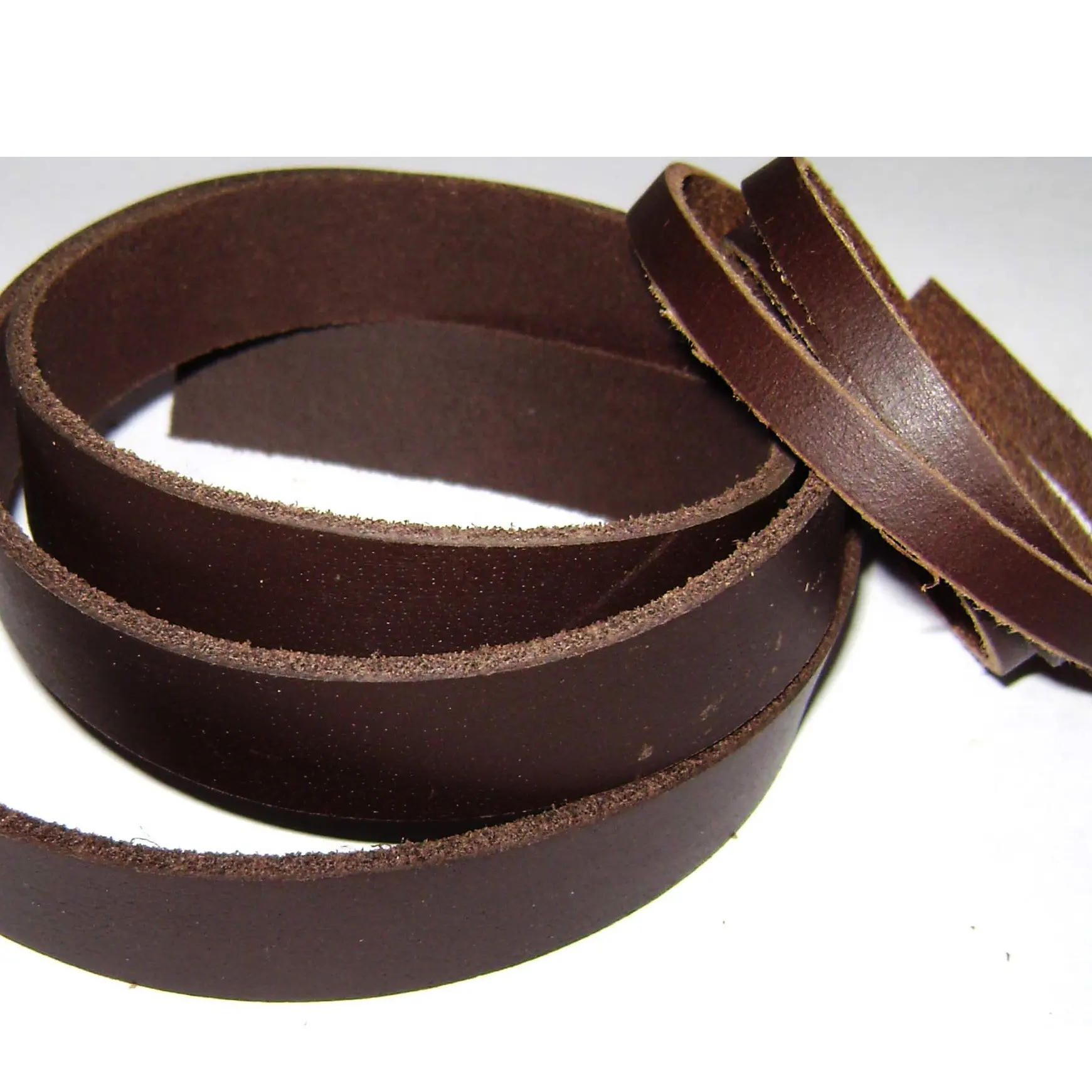 Cordões de couro com correia para compras em massa, pulseira de couro genuíno Chokar, colar com alça de couro 10mm 20mm 25mm 30mm