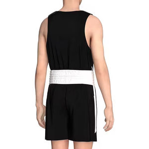 Nouvel uniforme de kick-boxing personnalisé, design sur mesure, uniforme de boxe de haute qualité, ensemble veste et short, 100% polyester, uniforme de boxe unisexe - Product Image 2