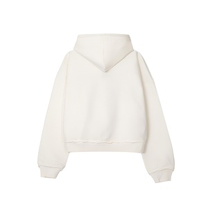 Sudadera corta con logo gráfico atrevido, identidad streetwear audaz, corte moderno y holgado, sudaderas de moda inspiradas en la cultura juvenil. - Product Image 3