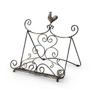 Nouveau support de livre de recettes en métal noir réglable pour comptoir de cuisine domestique - Product Image 3