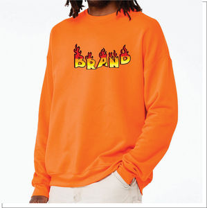 เสื้อสเวตเชิ้ตผ้าฝ้ายขนาดใหญ่พิเศษแบบ OEM สำหรับผู้ชาย สไตล์สตรีทแวร์ทรงหลวม ระบายอากาศได้ดี สวมใส่สบาย สามารถปรับแต่งได้ - Product Image 1