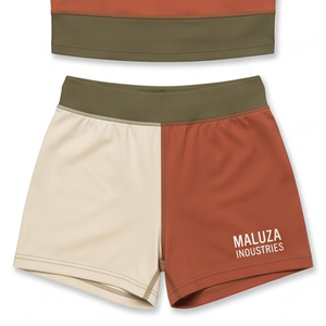 Conjunto de Leggings y Camiseta sin Mangas para Mujer, Personalizado por MALUZA INDUSTRIES, al por Mayor, Transpirable, Antibacterial, de Secado Rápido, Ropa Deportiva Formal de Dos Piezas - Product Image 3
