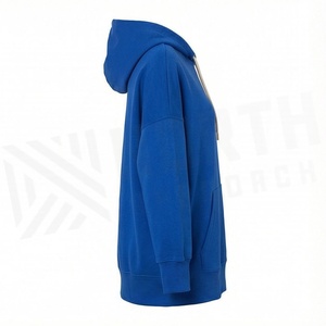 Servicios OEM, Sudadera con Capucha de Manga Larga para Mujer, Nueva Llegada, Color Sólido, Ropa de Moda, Sudadera con Bordado, Prenda Moderna - Product Image 3