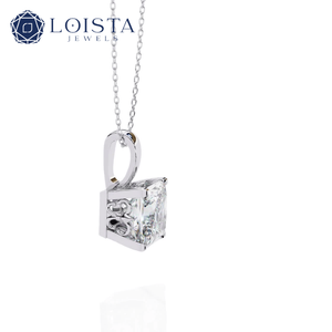 Collar con Colgante de Diamante Cultivado en Laboratorio de 1 Quilate, Oro de 18K/14K, Certificado IGI, Collar Solitario para Mujer - Product Image 2