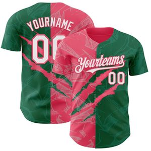 Camiseta de Béisbol Corta Antibacteriana Personalizada con Botones Completos para Equipo, Verano/Primavera/Invierno - Product Image 5