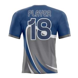 Impression par sublimation sur maillot de foot personnalisé, maillot de football respirant et à séchage rapide, uniforme d'équipe, fabricant OEM en gros, vêtements de foot - Product Image 6