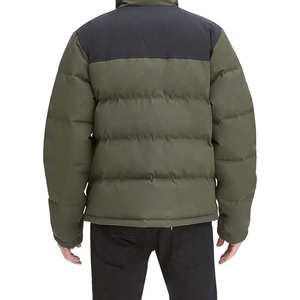 Veste d'hiver légère pour homme, résistante à l'eau et au vent, col montant, fermeture éclair, équipement de plein air - Product Image 4
