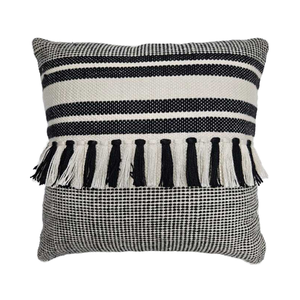 Funda de Cojín para Mascotas de Exterior con Diseño Geométrico Cuadrado Tejido Ecológico con Función Antideslizante para Uso en la Parte Trasera - Product Image 1