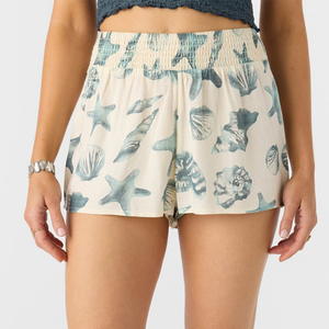 Shorts de plage pour femmes à imprimé floral par sublimation, respirants, vente en gros, conception personnalisée OEM, best-sellers - Product Image 6