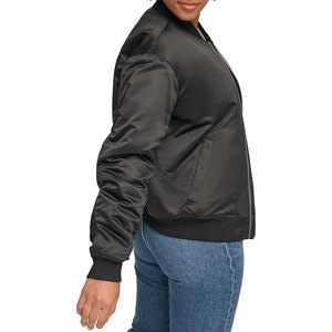 Custom High Quality <b>Women's</b> Varsity Bomber <b>Jacket</b> Personalized Letterman Style Sheep Skin Woven Windproof Premium Materials - Product Image 4