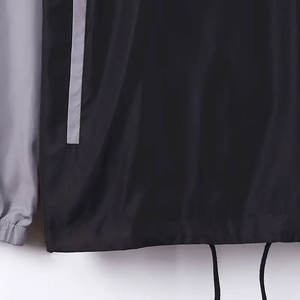Compre una Nueva Chaqueta Cortavientos de Tela Premium, Ligera, para Correr y Entrenar al Aire Libre, Fabricante OEM ODM - Product Image 3