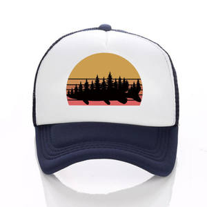 Gorra de malla personalizada de alta calidad para hombre, MOQ bajo, gorra de béisbol informal, gorra deportiva con logotipo personalizado - Product Image 1