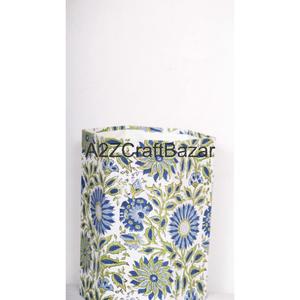 Nouvelle poubelle élégante pliable en carton de coton tendance, forme hexagonale, ouverture supérieure, taille personnalisée, pour bureau et hôpital - Product Image 3