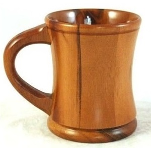 Taza de Madera Rústica Hecha a Mano, Taza de Café de Madera Maciza con Acabado Natural, Ecológica, Ideal para Regalo - Product Image 4