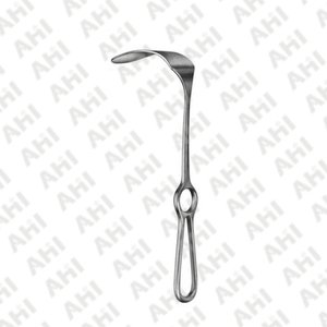Rétracteur Langenbeck manuel réutilisable en acier inoxydable, instruments chirurgicaux aiguisés certifiés CE, rétracteurs manuels Langenbeck - Product Image 4