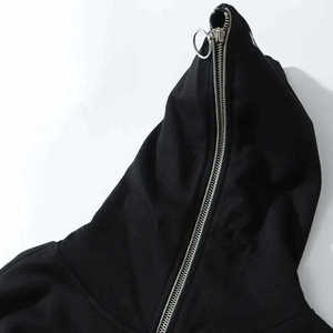 Sudadera con Capucha de Alta Calidad, Ecológica, Impermeable, Unisex, Estilo Gótico Y2K, Lavada al Ácido, 100% Algodón, Corte Regular, 300g - Product Image 3