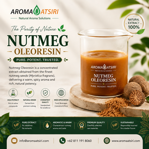 Aroma Atsiri Indonesia - Oleorresina de Nuez Moscada Natural de Alta Calidad con Aroma Picante para Alimentos y Perfumería - Product Image 1