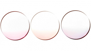 308) prescription lenses with blush gradient for <b>eyewear</b> lenses progressive RX lens - Product Image 2