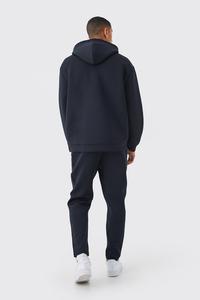 <b>Tracksuit</b> Streetwear Jogger Set Hoodie Set Unisex Cotton Fleece Y2K <b>Retro</b> Custom OEM ODM Wholesale Manufacturer - Product Image 6
