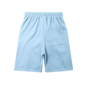 Shorts de jogging décontractés pour hommes 2026 en molleton de coton uni, respirants, séchage rapide, taille élastique, personnalisables, vente en gros, pour l'extérieur, Pakistan - Product Image 2