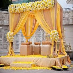 Elegant Fabric Mandap <b>for</b> Weddings Classy Wedding Decorations <b>for</b> Your Special Day - Product Image 3