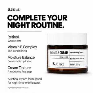 SJElab Crema de Noche Antienvejecimiento con 0.3% de Ceramida y Glicerina, 50ml, Certificada por GMP, Humectante para Piel Seca - Product Image 6