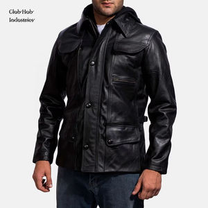 Chaqueta de Cuero Vacuno para Hombre, Premium, PU, Nueva Llegada, Chaqueta de Cuero PU con Estilo, Alta Calidad, Premium - Product Image 1