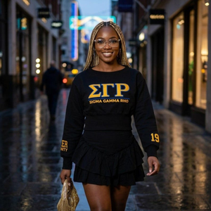 Women Black <b>Off</b> <b>Shoulder</b> Cropped Sweatshirt Embroidered Patch Pullover Casual Fleece <b>Top</b> Trendy Streetwear Fashion Wholesale - Product Image 1