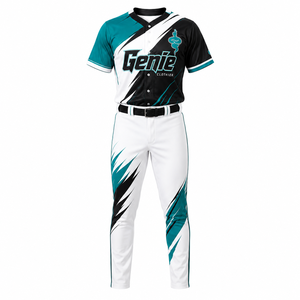 Uniforme de baseball respirant fabriqué avec des matériaux légers assurant confort, confiance et liberté de mouvement pendant chaque match. - Product Image 1