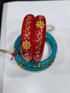 LISA JEWELLERS 22K Solid Gold Pola Bangle Bracelets for Women Traditional Bengali Bridal Wedding Vintage Jewelry Pure Gold - Product Image 3