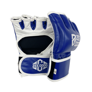 Gants de MMA pour hommes et femmes, gants de kickboxing à paume ouverte, pour entraînement au sac de frappe, équipement de Muay Thai, en cuir PU - Product Image 4
