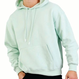 เสื้อฮู้ดดี้ผู้ชายผ้าโพลีเอสเตอร์ 100% แบบเรียบ พร้อมปักโลโก้ด้านหลังตามสั่ง ผ้ากำมะหยี่หนา 230gsm ทรงปกติ - Product Image 2