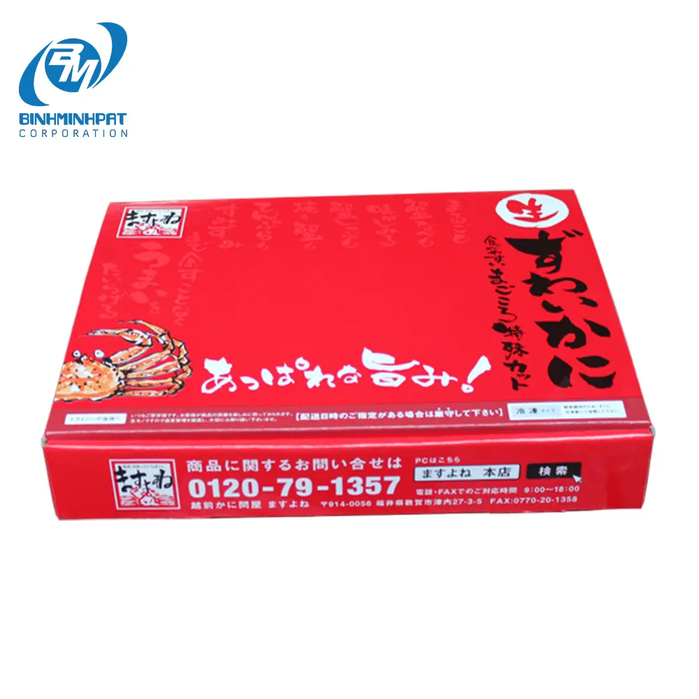 Seafood Packaging Box Exports To Japan