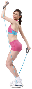 ALLWINWIN TWD19 Twisting Disc - Massage Resistance Tube 11.5" Waist Ab Twister Board Exercise - Product Image 2