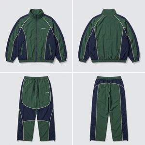 Unisex Vintage Windbreaker <b>Tracksuit</b> Set <b>90s</b> Style Color Block Custom Manufacturer - Product Image 2