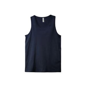 BD Hommes Coton Slim Fit Débardeur avec Cuillère Cou Côtes Conception Personnalisée Blanc-Vente en Gros - Product Image 3