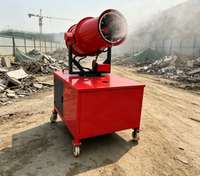 Équipement de purification environnementale pour la réduction des odeurs dans les collecteurs de déchets, canon à brouillard industriel
