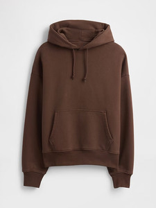 Sweat-shirt unisexe surdimensionné en molleton épais, coton et polyester, style streetwear hiver, pour hommes et femmes, OEM ODM - Product Image 1