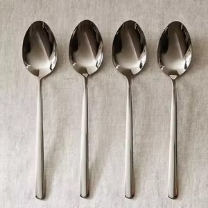 Elegant Style Metal <b>Coffee</b> <b>Tea</b> Spoon Stainless Steel <b>Sugar</b> Stirring Spoon Dessert Cutlery Dining Table Use - Product Image 3