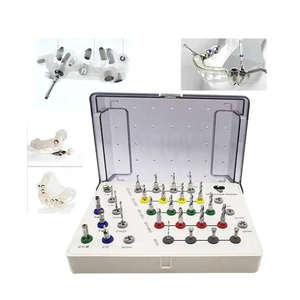 Kit de chirurgie d'implant Outils d'implant dentaire avec manchons et perceuses | Kit d'instruments de chirurgie buccale professionnelle pour l'implantologie - Product Image 1