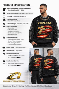 เสื้อเชิ้ตปักลาย 3 มิติ สำหรับผู้ชาย ผ้าฝ้าย 300 GSM เสื้อยืดโอเวอร์ไซส์ สตรีทแวร์ โลโก้สั่งทำ เสื้อยืดเปล่าเนื้อหนา ผู้จำหน่าย - Product Image 6