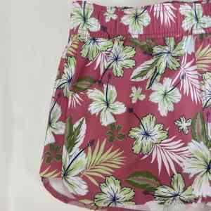 Shorts de bain d'été pour femmes, tissu respirant, taille élastique, vêtements de plage décontractés, mode vacances, short de plage pour femmes - Product Image 5